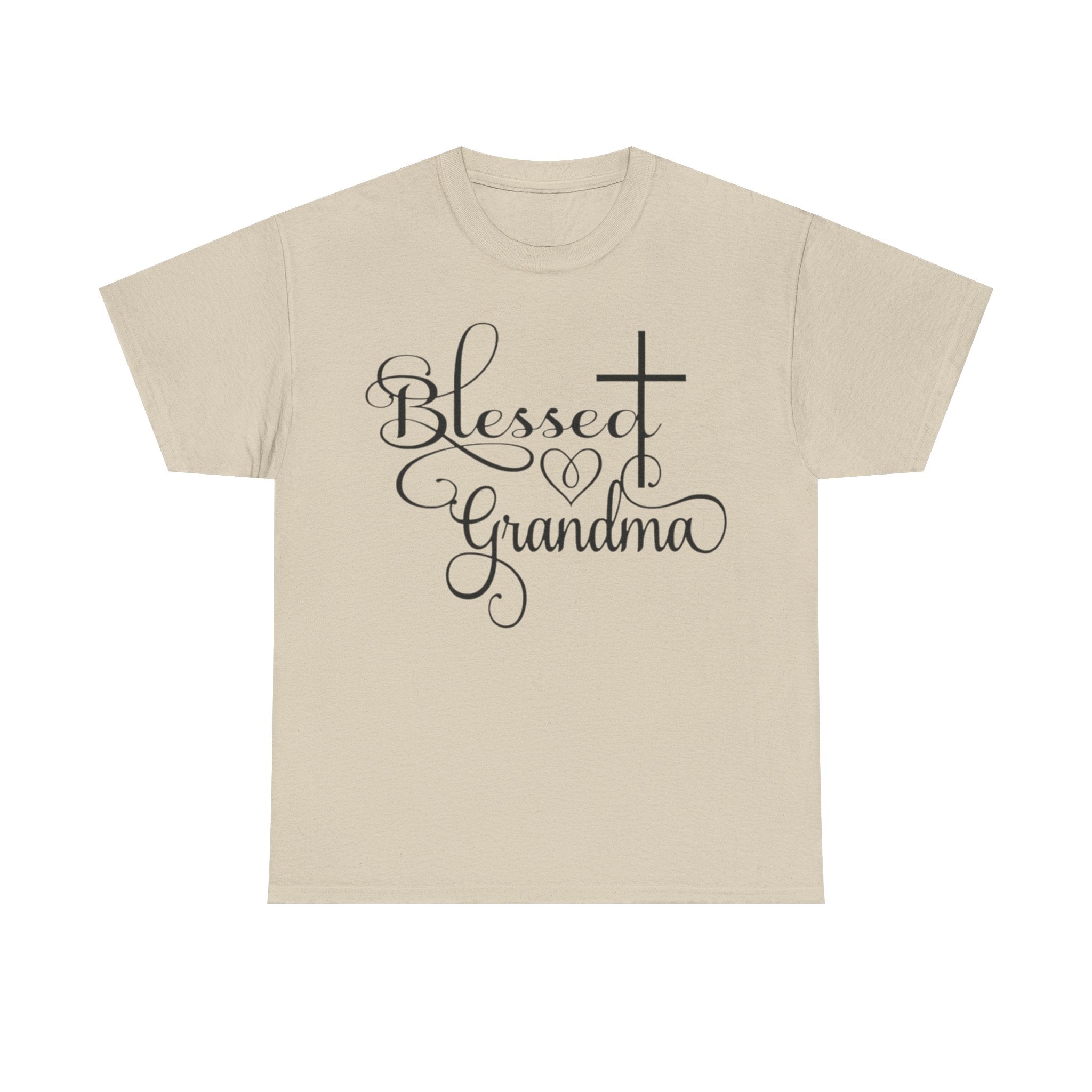 Blessed Grandma Christian T-Shirt, Faith Gift for Grandma, Mother’s Day Religious Shirt, Cute Southern Grandma Tee