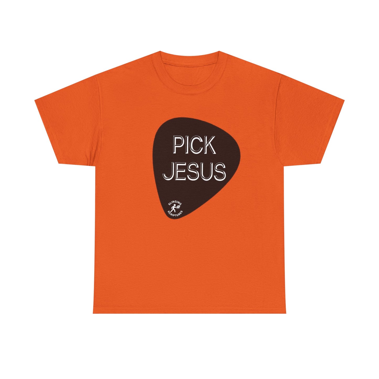 Luke 19:10 “Pick Jesus” Christian T-Shirt | Unisex Heavy Cotton Faith & Worship Tee