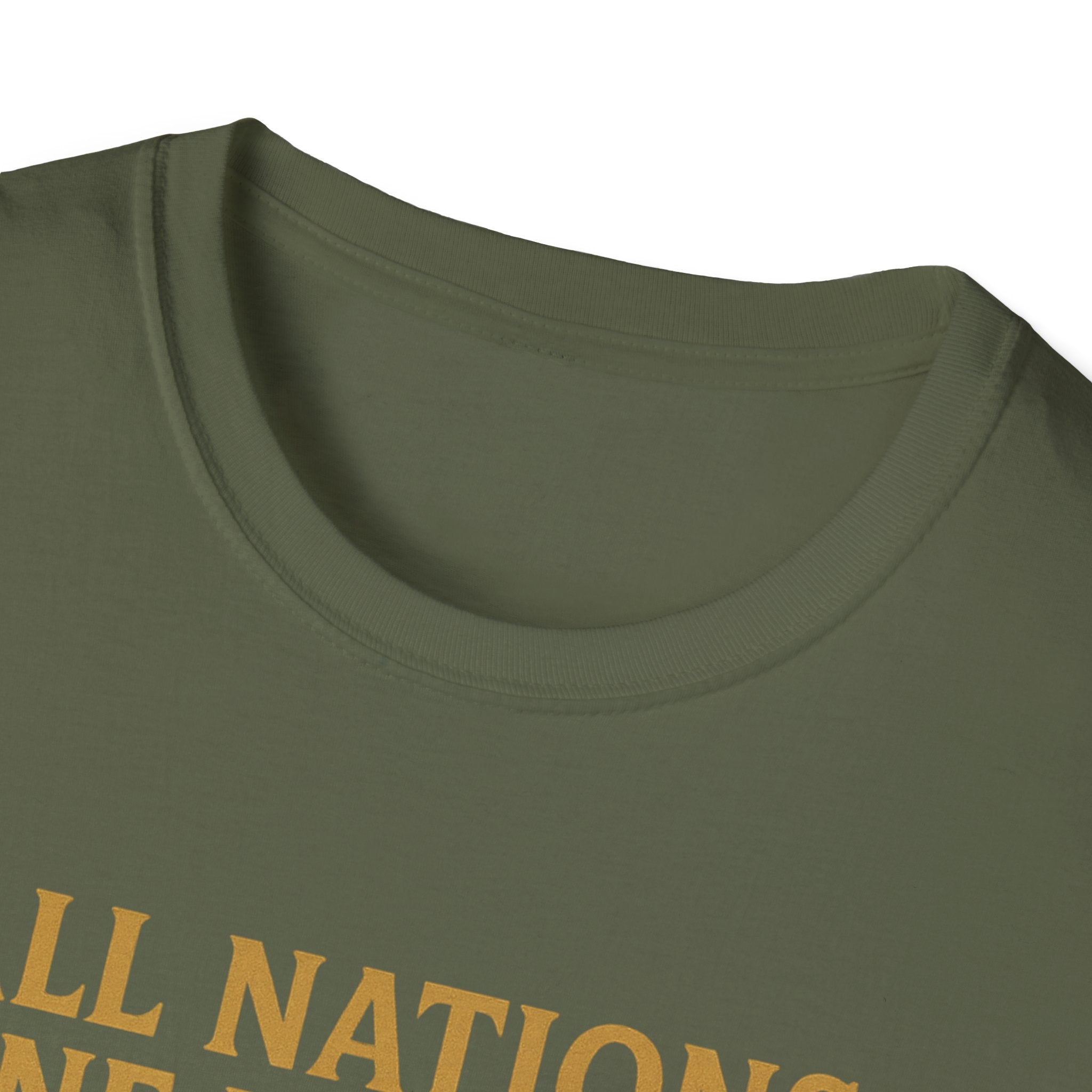 All Nations. One Mission. | Matthew 28:19 Great Commission Tee | Unisex Christian T-Shirt