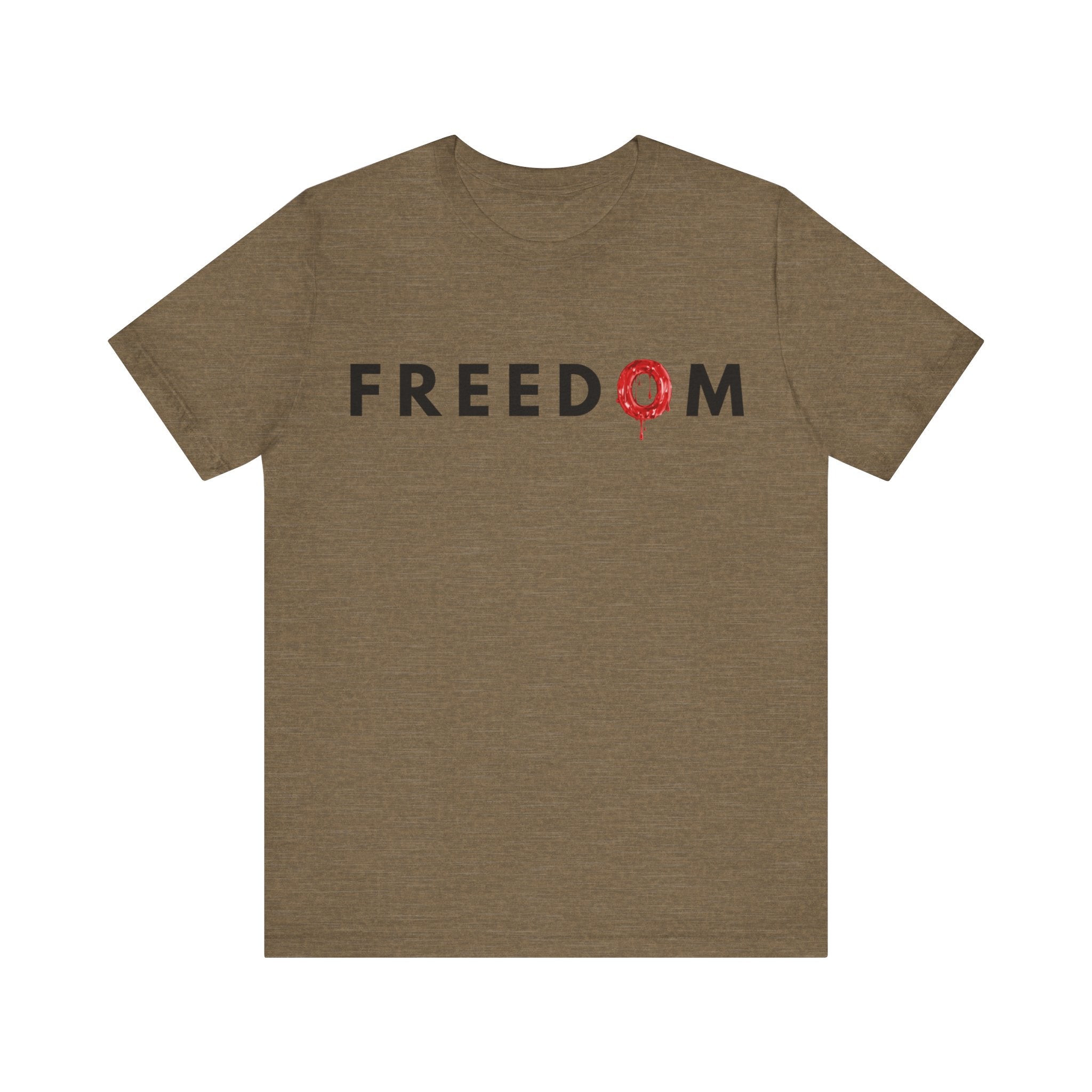 Freedom Has a Price — Unisex Jersey Short Sleeve Tee | Faith & Sacrifice Design