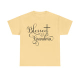 Blessed Grandma Christian T-Shirt, Faith Gift for Grandma, Mother’s Day Religious Shirt, Cute Southern Grandma Tee
