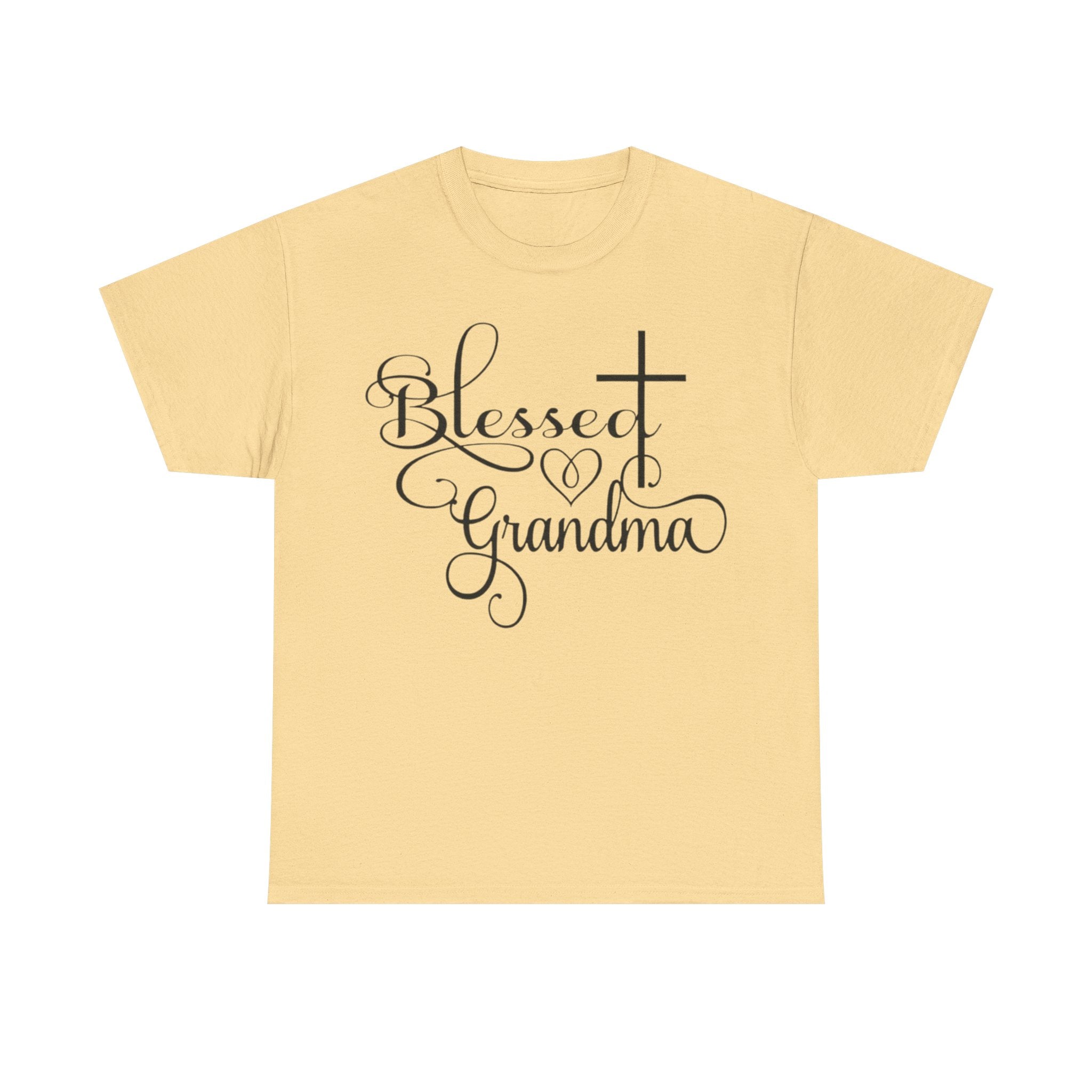 Blessed Grandma Christian T-Shirt, Faith Gift for Grandma, Mother’s Day Religious Shirt, Cute Southern Grandma Tee
