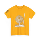 Philippians 4:13 Golf Tee | Christian Sports Shirt | Faith-Based Athletic Apparel | Unisex Heavy Cotton