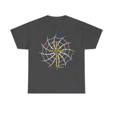 Web of Wisdom — Colossians 2:3 | Unisex Heavy Cotton Christian T-Shirt