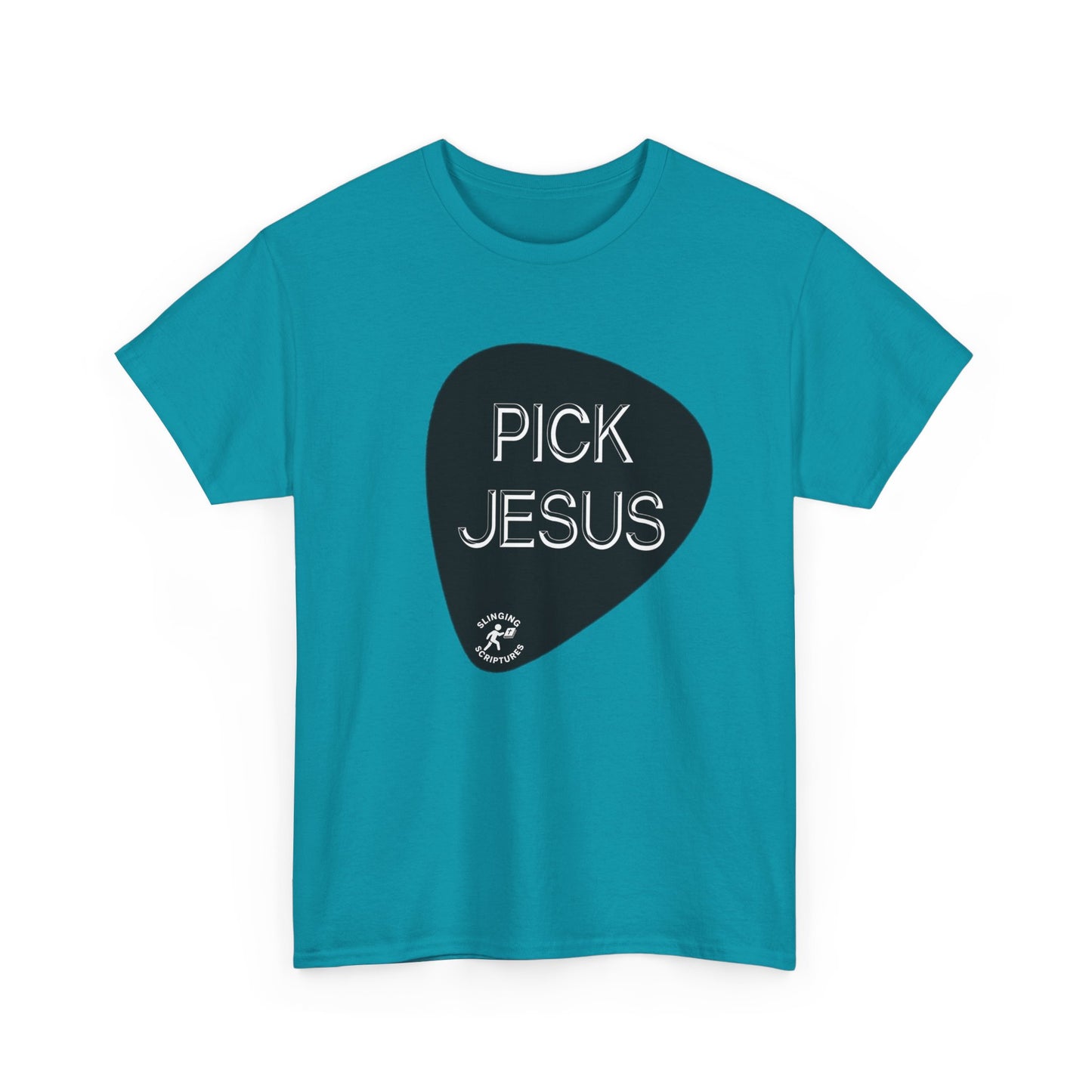 Luke 19:10 “Pick Jesus” Christian T-Shirt | Unisex Heavy Cotton Faith & Worship Tee