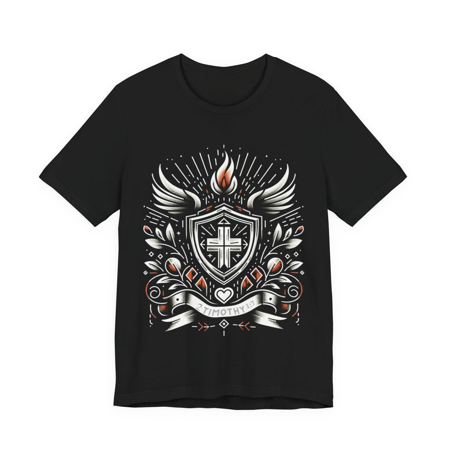 Spirit of Power — 2 Timothy 1:7 | Unisex Jersey Short Sleeve Christian T-Shirt