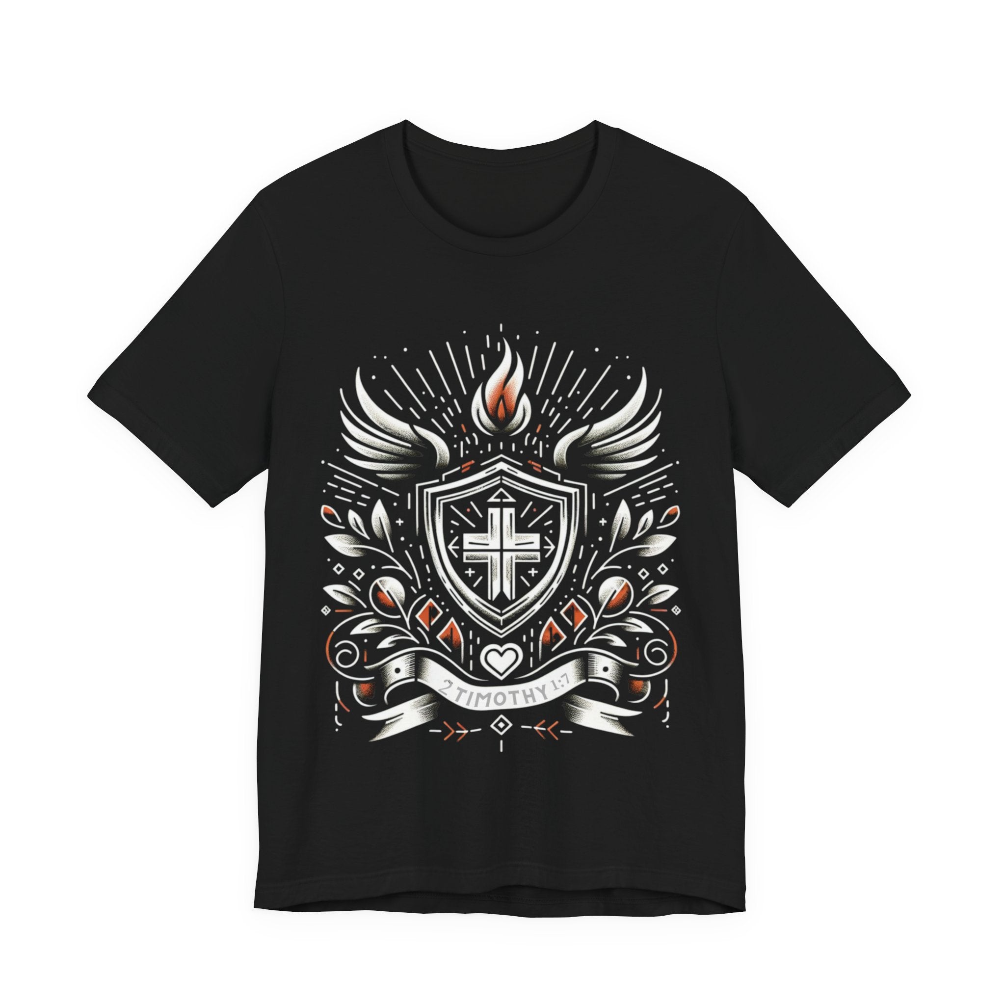 Spirit of Power — 2 Timothy 1:7 | Unisex Jersey Short Sleeve Christian T-Shirt