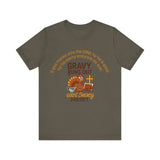 Gravy Runs Out, God’s Mercy Doesn’t – Thanksgiving Christian T-Shirt, Unisex Jersey Short Sleeve Tee with Psalm 136:1