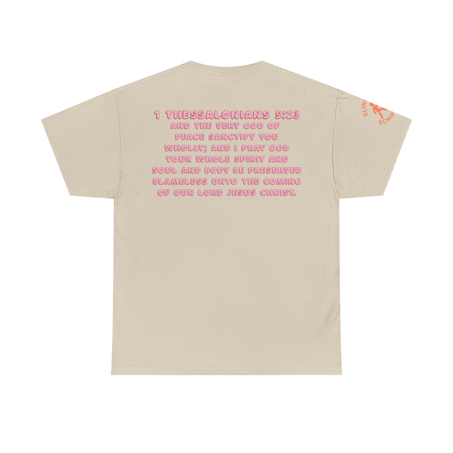 Donut Worry Inspirational Tee | Unisex Heavy Cotton Christian T-Shirt | Faith-Based Apparel | Positive Message Gift