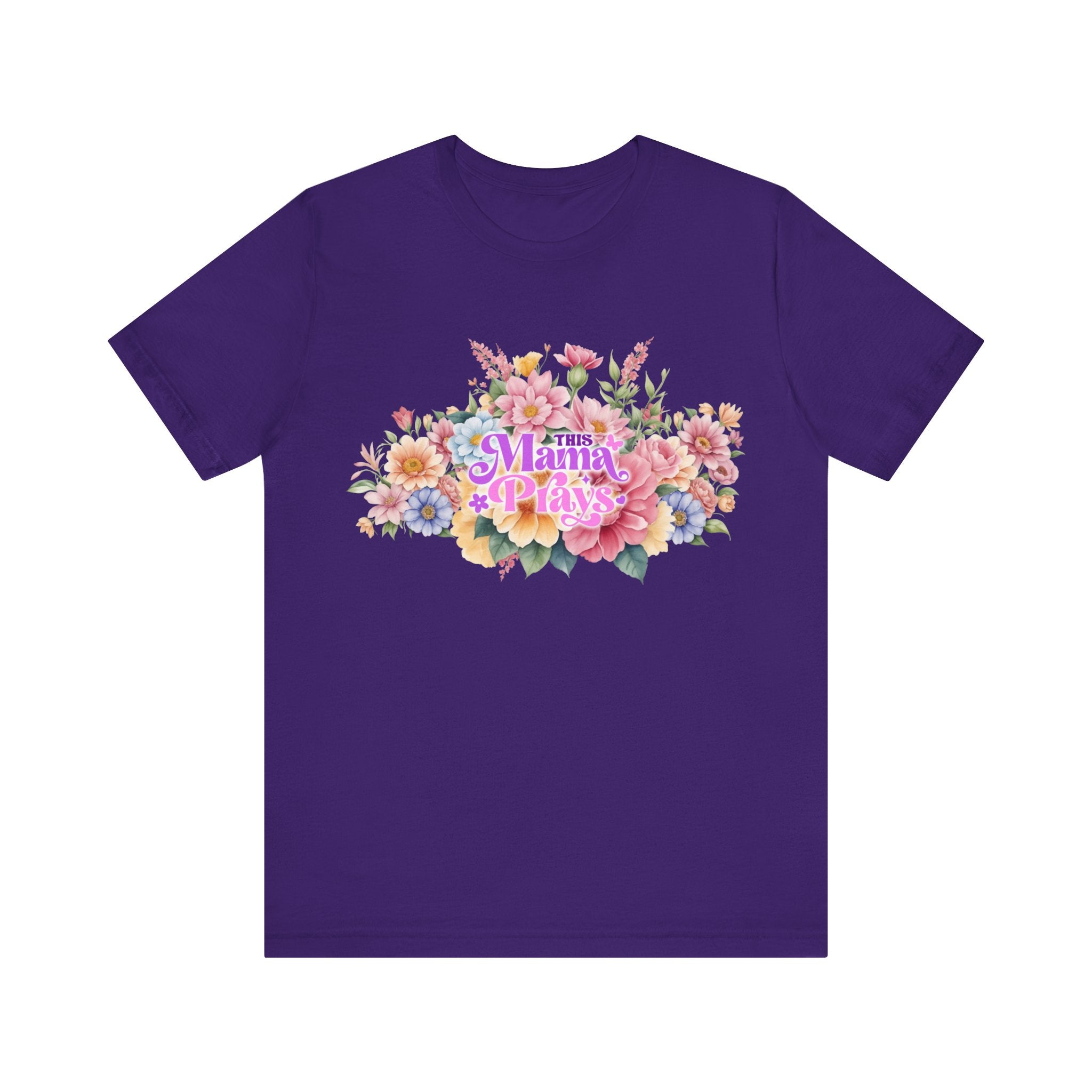 Mama Prays — Colossians 4:2 | Unisex Jersey Short Sleeve Christian T-Shirt