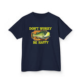Don’t Worry, Be Happy Kids Tee | Philippians 4:6-7 Scripture Shirt