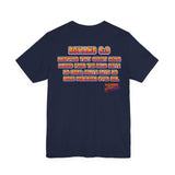 Jesus Deadlifter Tee – Romans 6:9 Unisex Jersey T-Shirt, Gym Shirt, Fitness Apparel, Biblical Strength Tee