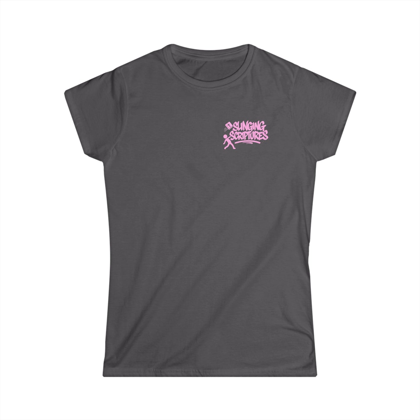 Psalm 9:1 Women’s Christian T-Shirt – Inspirational Softstyle Comfort Tee, Faith & Hope Apparel, Religious Gift