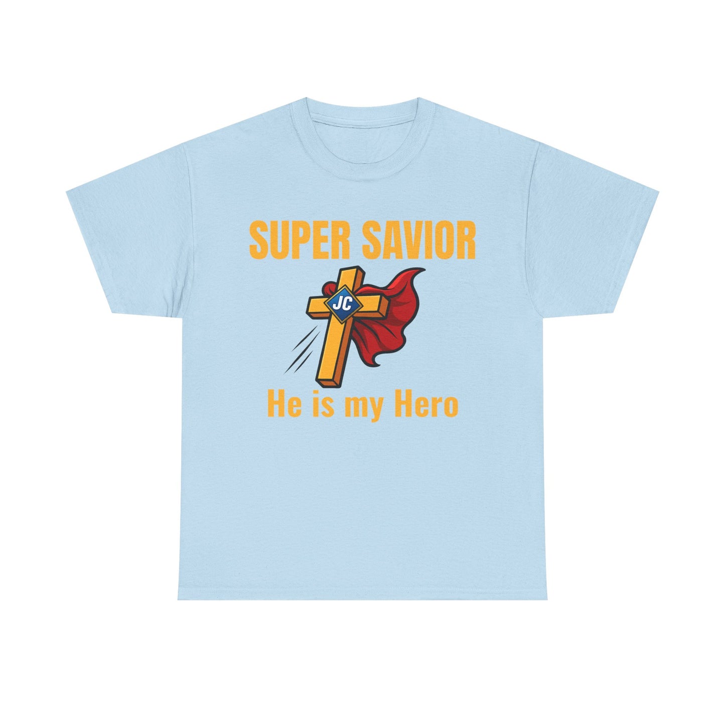 Super Savior™ — Jesus Is My Superhero Shirt | Christian Superhero T-Shirt | Faith Graphic Tee (Unisex)