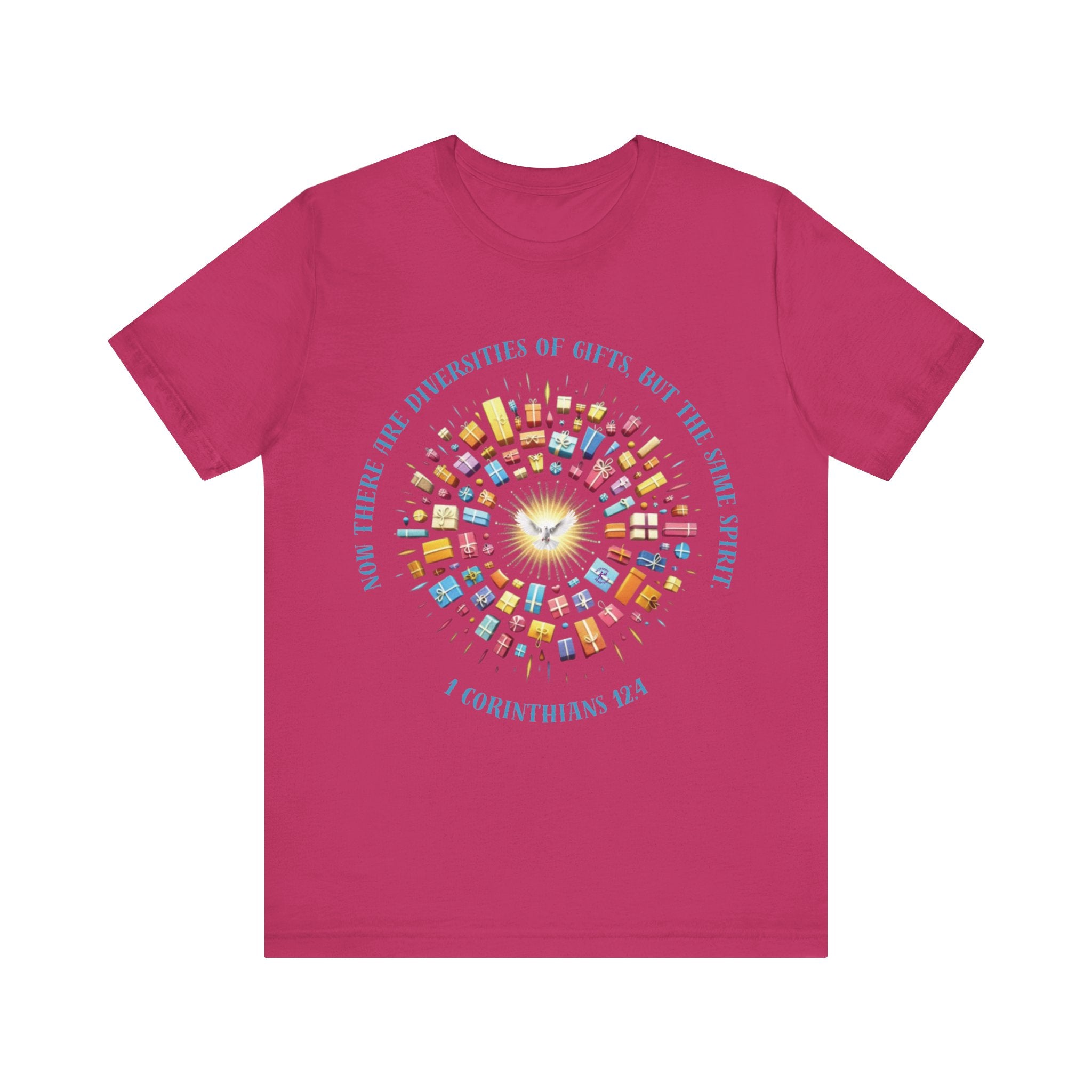 Diversity of Gifts — 1 Corinthians 12:4 | Unisex Jersey Short Sleeve Christian T-Shirt
