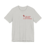Not Ashamed of the Gospel Tee — Romans 1:16 | Christian Faith Jersey Unisex Shirt