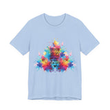 Ecclesiastes 3:1 T-Shirt – Unisex Jersey Short Sleeve Tee with Color Splash Artwork, Inspirational Bible Verse