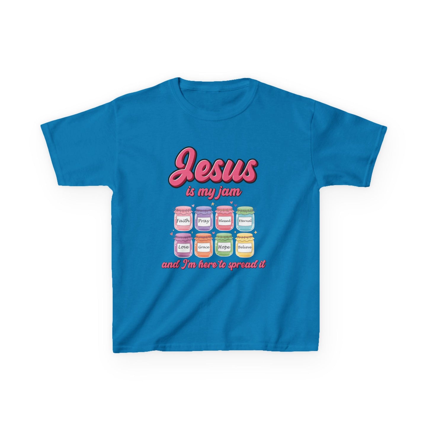 Jesus is My Jam Kids Tee | Cute Faith-Based T-Shirt
