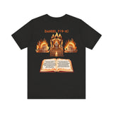 Daniel 7:9–10 Throne Vision Tee | Christian Unisex Jersey Short Sleeve T-Shirt | Faith-Inspired Apparel | Bible Verse Shirt | Slinging Scriptures