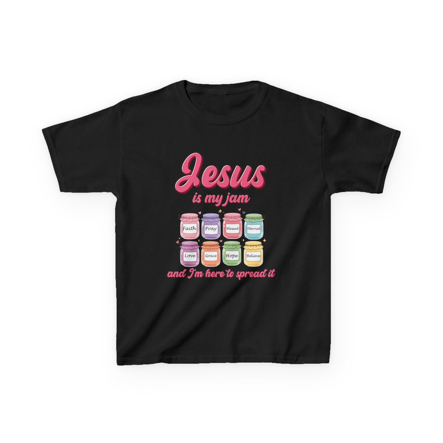 Jesus is My Jam Kids Tee | Cute Faith-Based T-Shirt