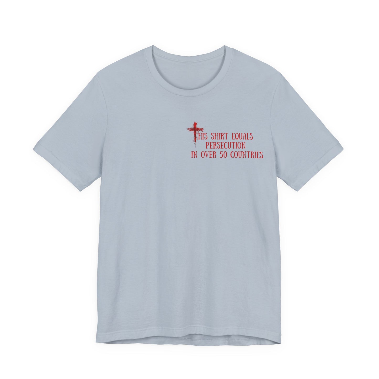 Not Ashamed of the Gospel Tee — Romans 1:16 | Christian Faith Jersey Unisex Shirt