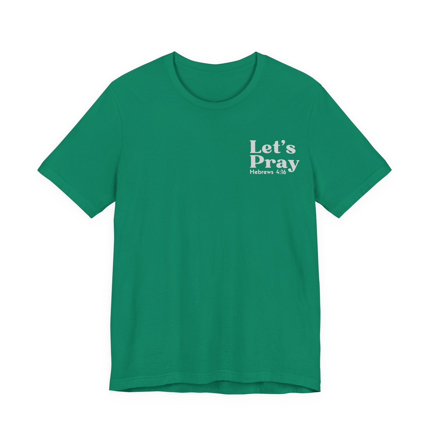 Need Prayer? Tap My Shoulder | Hebrews 4:16 Christian Outreach Jersey T-Shirt