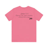 Pray It Forward Tee — Romans 12:12 | Unisex Christian Jersey T-Shirt | Inspirational Prayer Shirt | Faith-Based Apparel