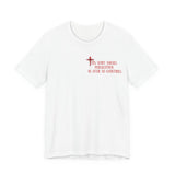 Not Ashamed of the Gospel Tee — Romans 1:16 | Christian Faith Jersey Unisex Shirt