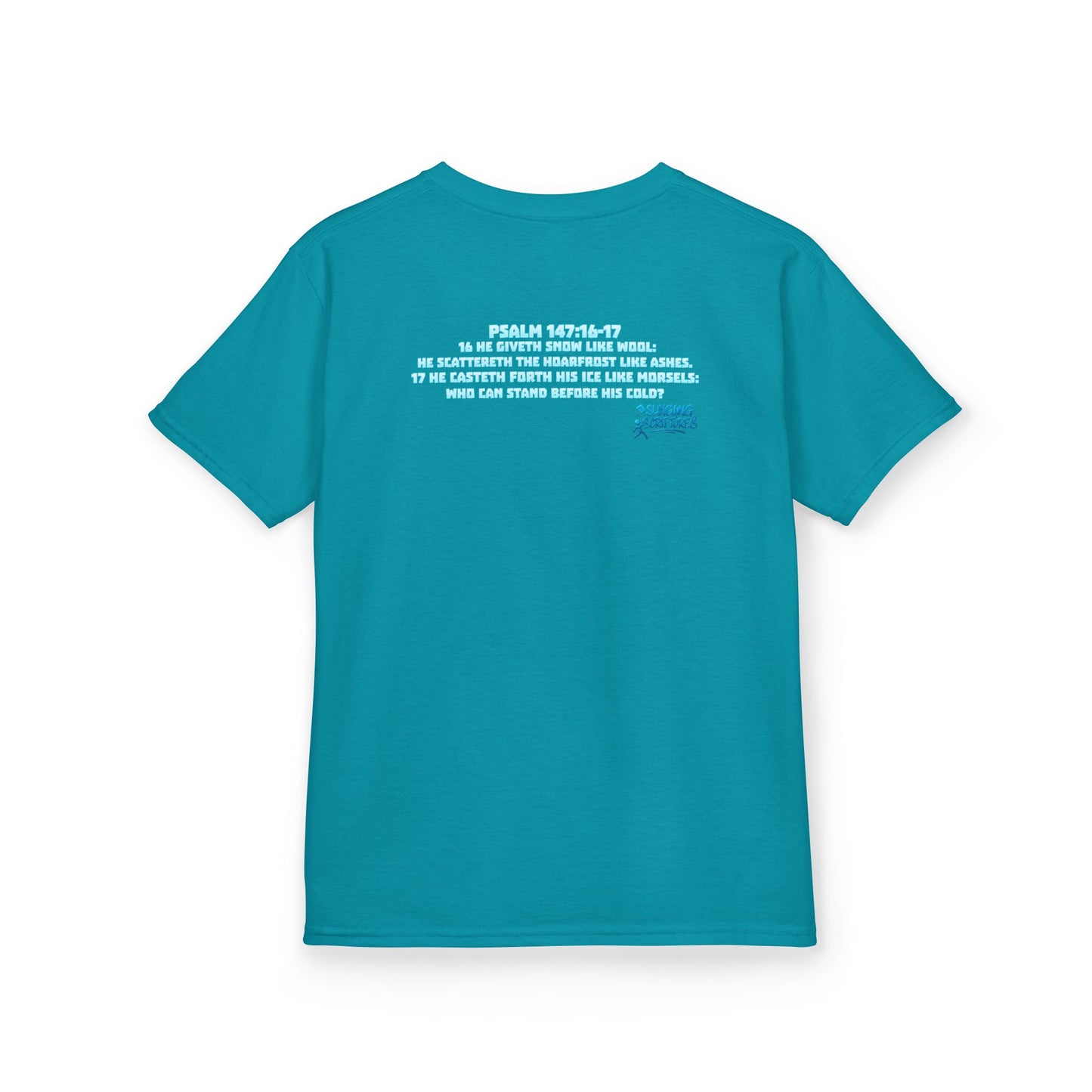 Whiter Than Snow — Psalm 147:16-17 | Kids Winter Faith Tee