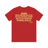 BRB — Jesus Retro Script | John 14:6 Unisex Jersey Short Sleeve Christian T-Shirt