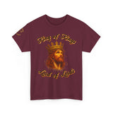 King of Kings Tee | 1 Timothy 6:15 Scripture Shirt | Unisex Heavy Cotton Christian T-Shirt | Lord of Lords Faith Apparel