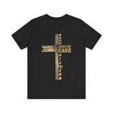 God So Loved the World — John 3:16 | Unisex Jersey Short Sleeve Christian T-Shirt