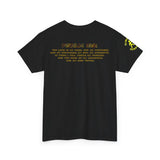 Jesus Superhero T-Shirt – Unisex Heavy Cotton Tee with Spotlight City Design & Psalm 18:2 Bible Verse
