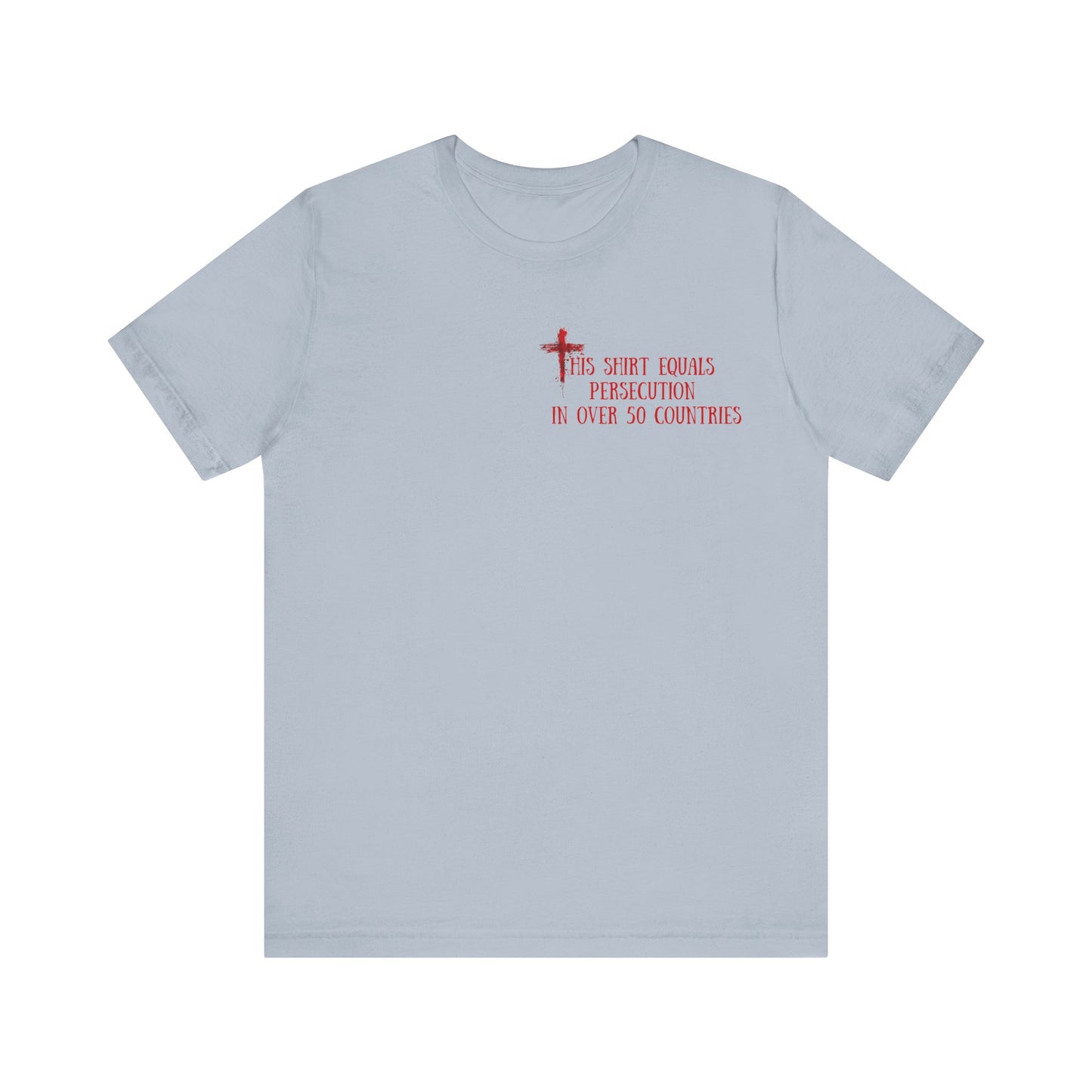 Not Ashamed of the Gospel Tee — Romans 1:16 | Christian Faith Jersey Unisex Shirt