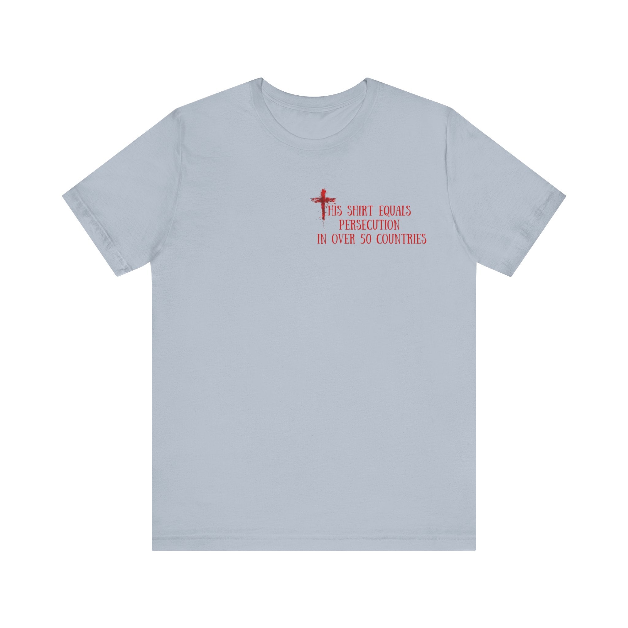 Not Ashamed of the Gospel Tee — Romans 1:16 | Christian Faith Jersey Unisex Shirt