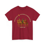 Three Wise Men Christmas Tee | Matthew 2:10 Nativity Shirt | Unisex Heavy Cotton Christian Holiday T-Shirt