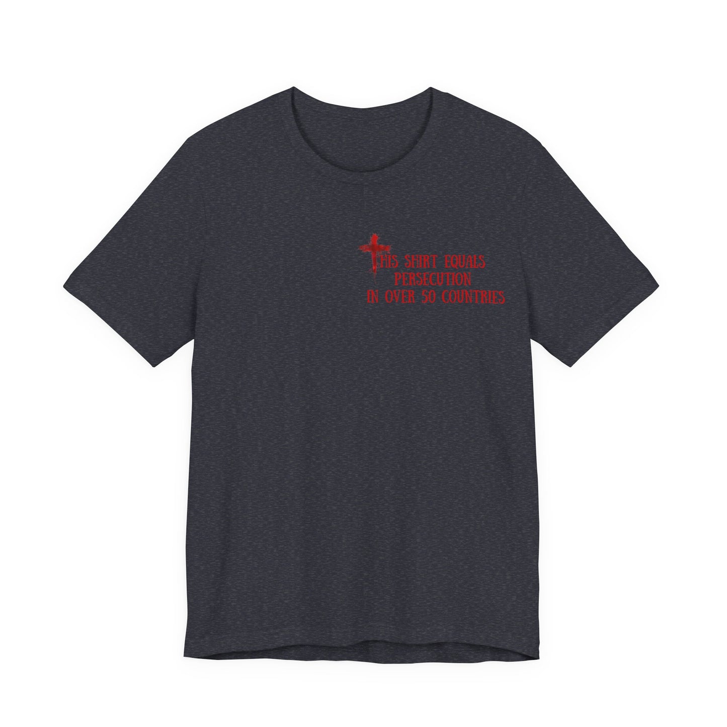 Not Ashamed of the Gospel Tee — Romans 1:16 | Christian Faith Jersey Unisex Shirt