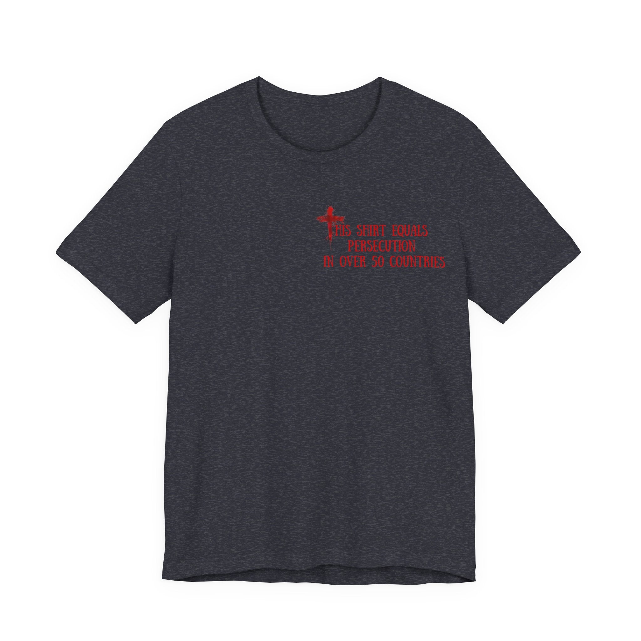 Not Ashamed of the Gospel Tee — Romans 1:16 | Christian Faith Jersey Unisex Shirt