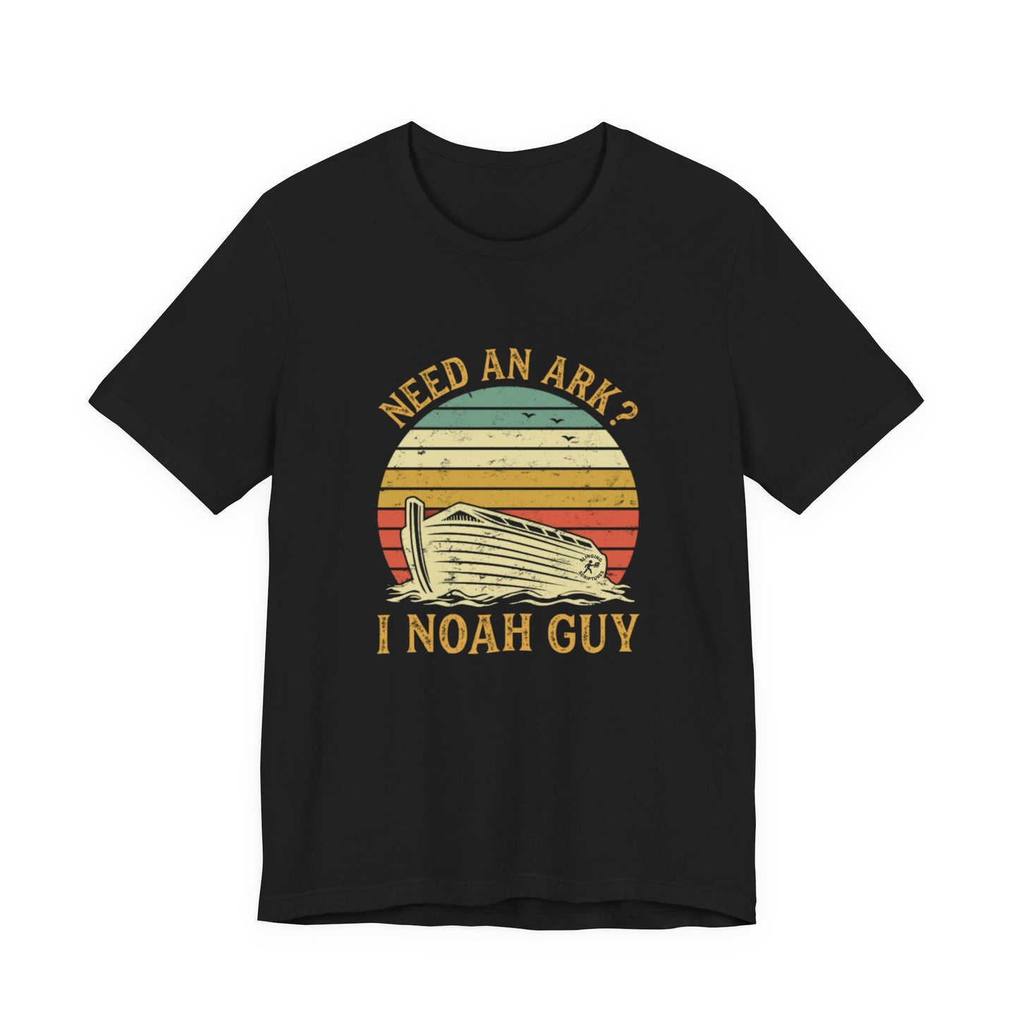 Need an Ark? I Noah Guy | Christian Humor Jersey T-Shirt — Genesis 7:15