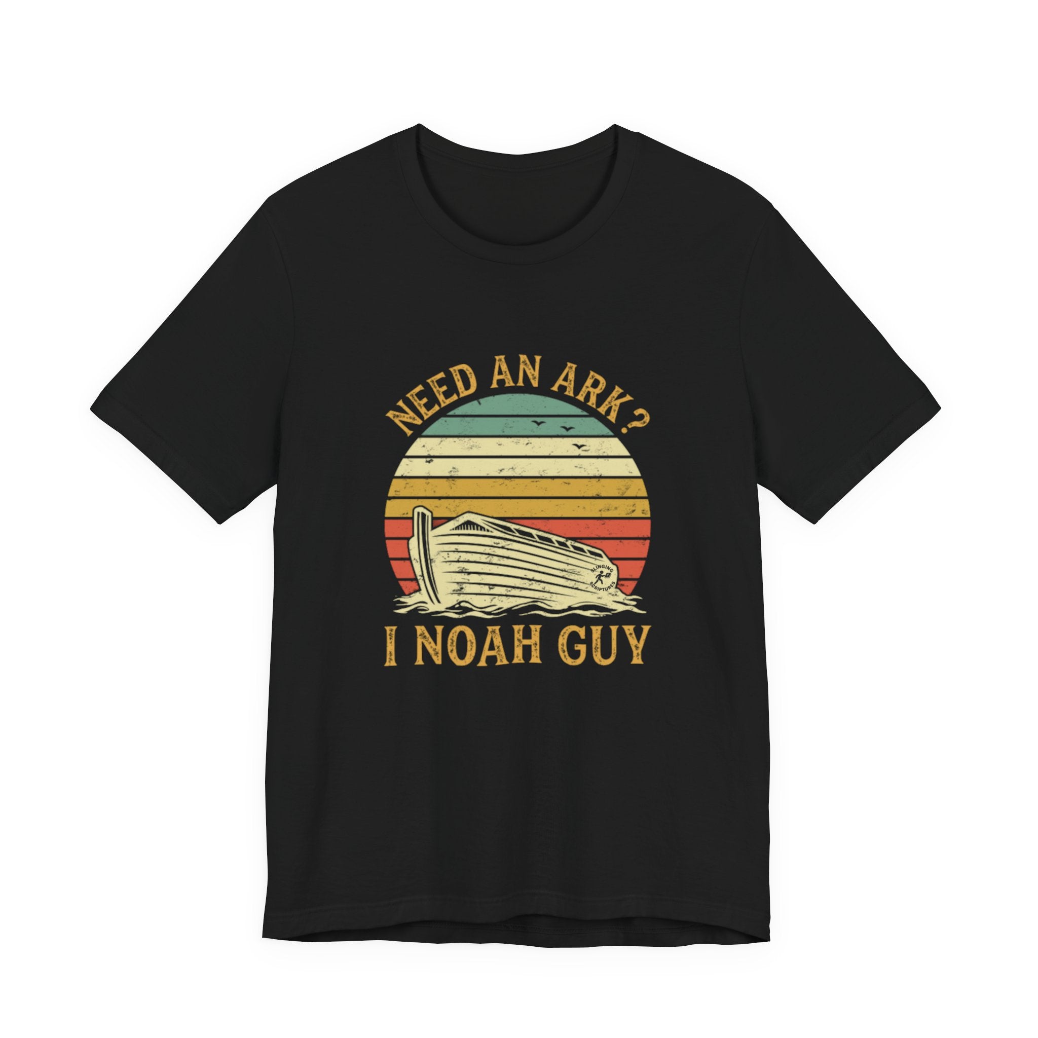 Need an Ark? I Noah Guy | Christian Humor Jersey T-Shirt — Genesis 7:15