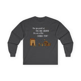 Are You Part of the Inn Crowd or the Stable Few – Unisex Christian T-Shirt, Nativity Scene Holiday Faith Apparel