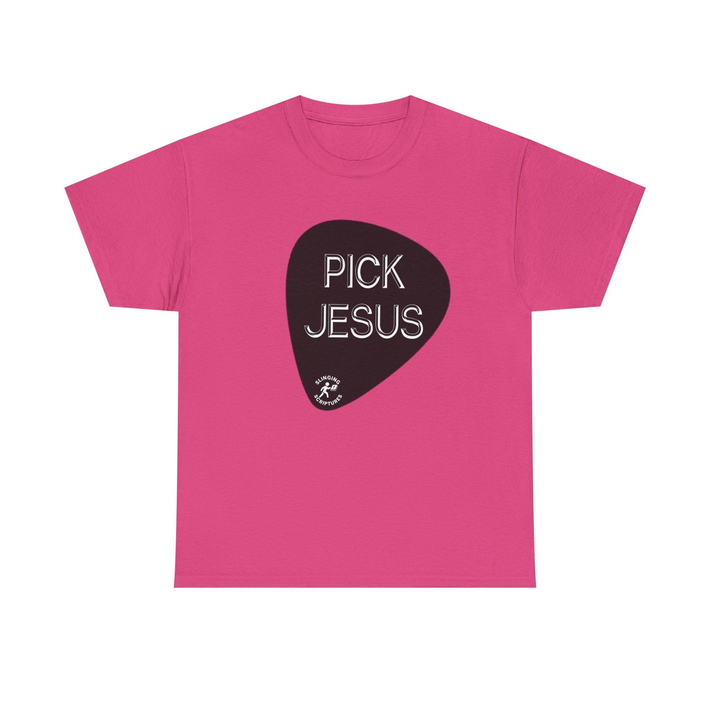 Luke 19:10 “Pick Jesus” Christian T-Shirt | Unisex Heavy Cotton Faith & Worship Tee