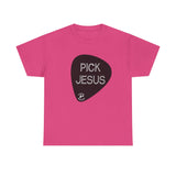Luke 19:10 “Pick Jesus” Christian T-Shirt | Unisex Heavy Cotton Faith & Worship Tee