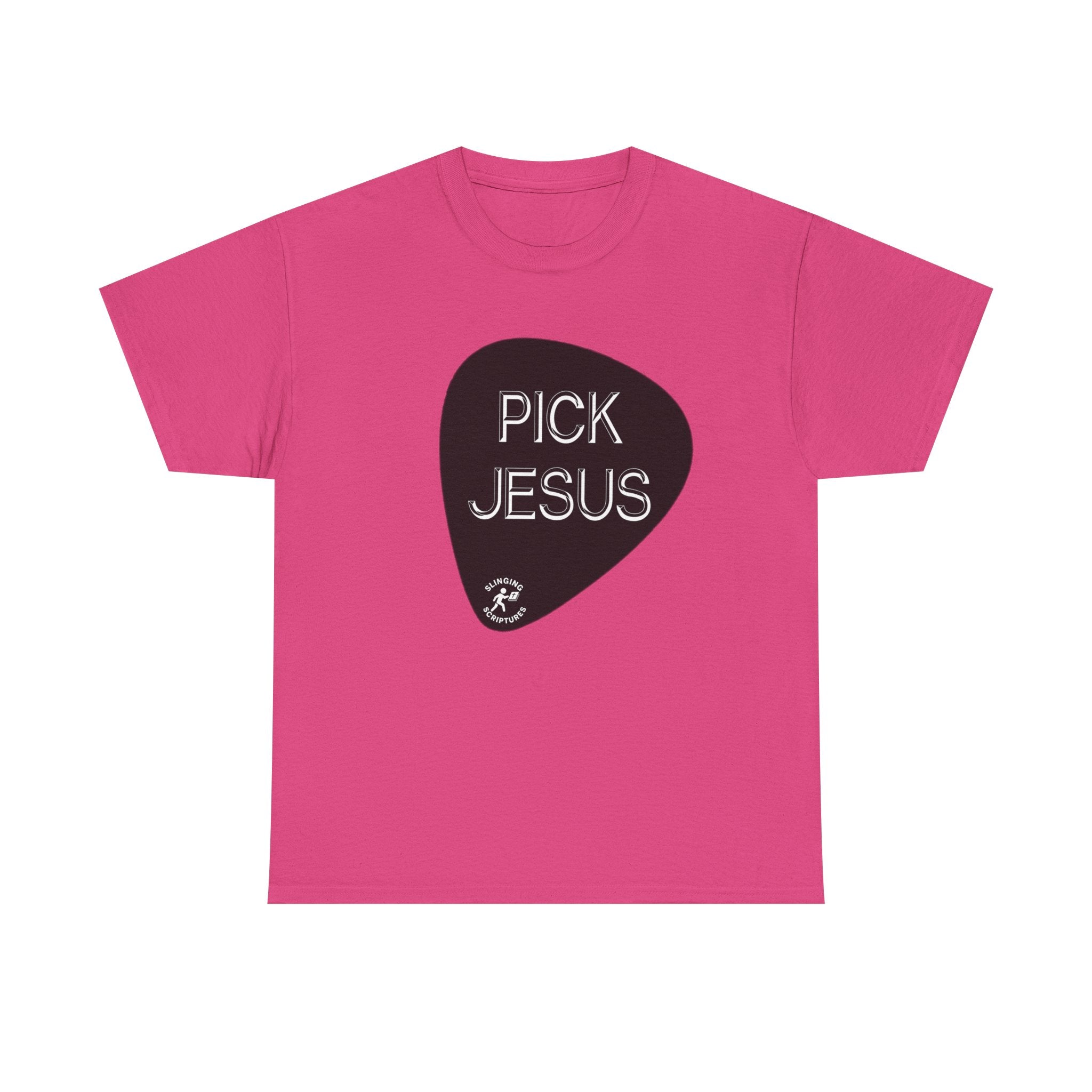 Luke 19:10 “Pick Jesus” Christian T-Shirt | Unisex Heavy Cotton Faith & Worship Tee