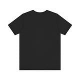 Back of black Christian t-shirt is completely blank with no design or text