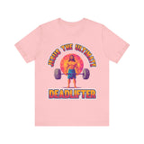 Jesus Deadlifter Tee – Romans 6:9 Unisex Jersey T-Shirt, Gym Shirt, Fitness Apparel, Biblical Strength Tee