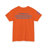 Restored by the Lord Tee | 2 Corinthians 5:17 Scripture Shirt | Christian Rebuild T-Shirt | Unisex Heavy Cotton Tee